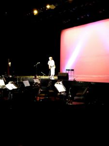 Oh, y'know, just hangin with Charlotte Diamond during rehearsal for the Massey Society 65th Anniversary Gala concert.